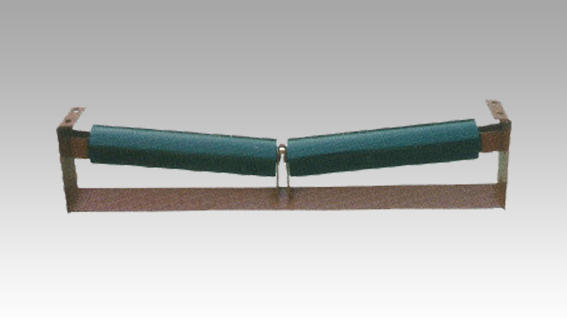 V形上、下托輥組